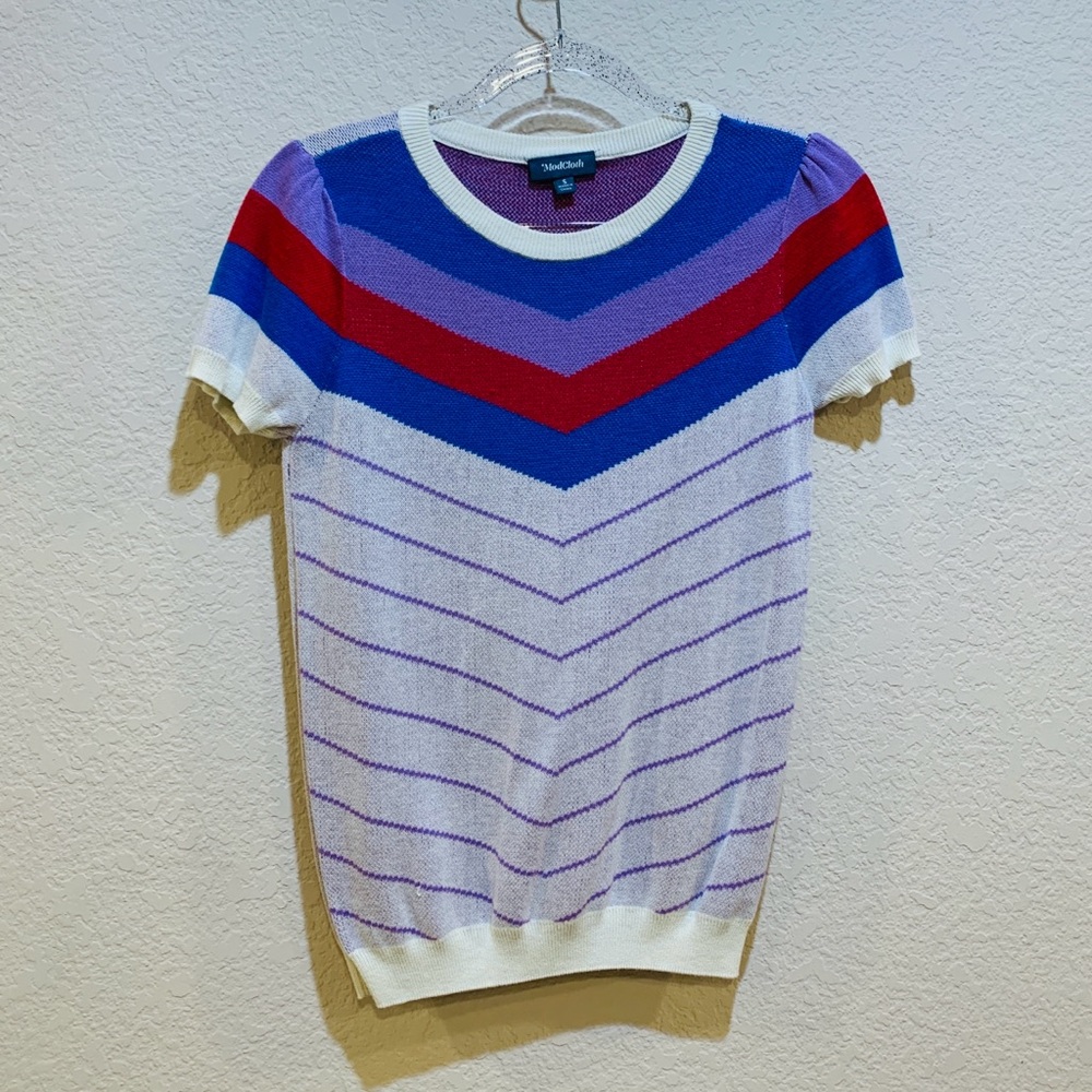 Modcloth Multicolor Knit Sweater